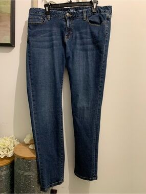 Ann Taylor Navy Skinny Jeans